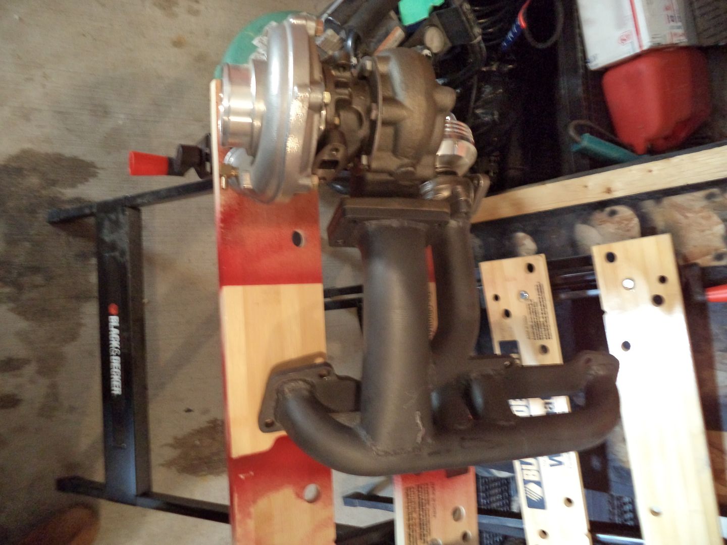 Burton buick 350 twin turbo manifolds used is fine v8buick